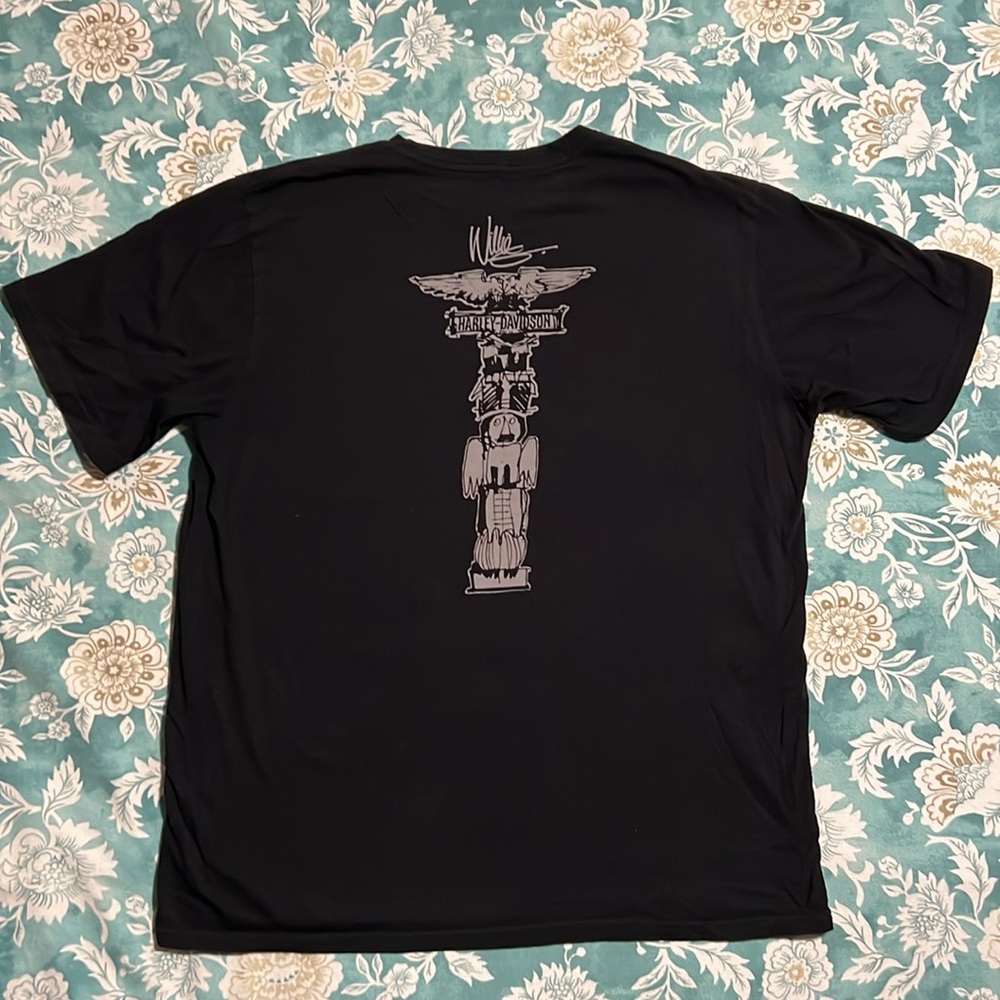 Harley Davidson Willie G Short Sleeve Tee - Picture 4 of 6